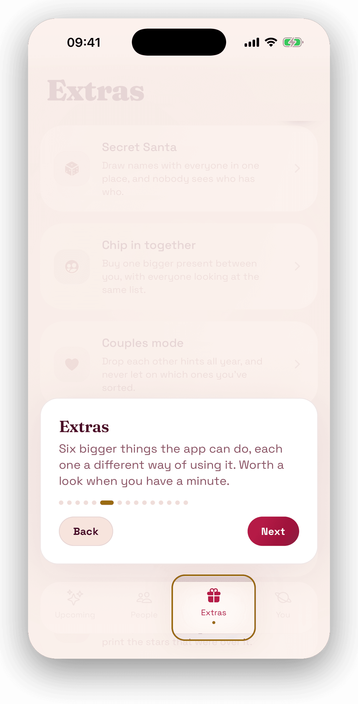 Gift It: It shows you round before it asks for anything